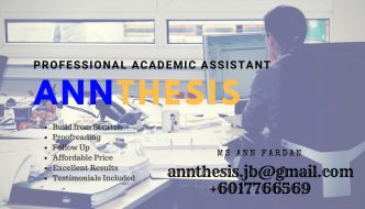 Upah Tulis Thesis / Assignment / Analisis SPSS