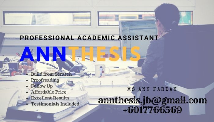 Upah Tulis Thesis / Assignment / Analisis SPSS