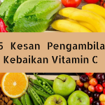 15 Kesan Pengambilan & Kebaikan Vitamin C kepada Tubuh Badan Manusia.